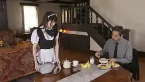 [中字]金持ちの豪邸を支配して中出し地狱！服従のメイド孕ませ轮奸 有坂深雪