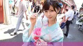 200GANA-2789 マジ軟派、初撮。 1849 【高校教師の休日】浅草で見つけた浴衣女子をナンパ！はだけさせると妙にエロい浴衣マジック！子どもたちには見せられないあられもない姿で感じまくってしまうのだった！ (ここな友紀)