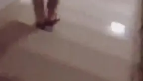 剛出門,就先在樓梯打一砲