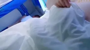 色白で優しい女の子の美乳は乳首を触られると超敏感。