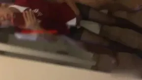 [本土精选!]空姐与前男友镜子前打炮自拍! 抠逼口交全部曝光