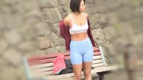 Proibição de SEXO do atleta foi suspensa! Estudante universitário de esportes ativos frustrado da G-cup implorando por creampie e sexo viscoso! Kaho Imai