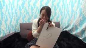 真正的接機！靜岡直送！ 當我向女大學生展示我的大雞巴時，她興奮地看著我！她屈服於興奮和快感，跌入了高潮！ 壹岐！射精！