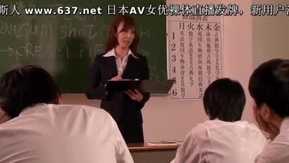 Professora que ensina creampie Reiko Sawamura