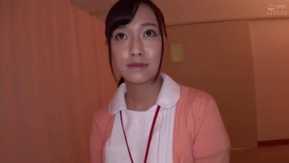 [第二集]男の妄想が現実に！？勤務中の現役看護師が逆夜這い！！初めてのドキドキ体験に興奮しすぎてグリグリ騎乗位が止まらず何度もマジイキ連続生中出し！2