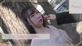 ¡Una suave y dulce chica cruda de copa F con piel blanca y piel suave! Genseki Minami Koga
