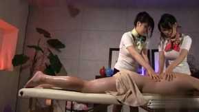 [Caribbeancompr-122415_454]Caribbeancom Premium 122415_454 Лучший мужской салон красоты от непревзойденных актрис Кёко Маки и Хитоми Фудзивара