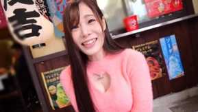 546EROFV-163 素人女子大生【限定】りのちゃん22歳 谷間が見えるエロ私服を着て自慢の巨乳をゆさゆさ揺