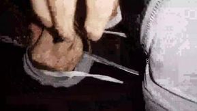 Un chico lindo y regordete - fue violado en la azotea a altas horas de la noche, con grandes pechos y piel clara, y finalmente le corrieron en el culo.