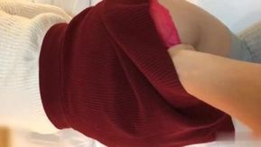 [本土精选!] 还没用力就感受到那边是紧的! 啪啪可爱学妹最后还内射超爽