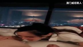 Fuite d'une vidéo importante d'un service sexuel de célébrité sur Internet_6666 Yuan et un homme riche ayant des relations sexuelles près de l'Oriental Pearl Tower