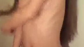 Cerf mignon prenant des selfies et dansant ~ (4) Le bâton de massage caresse le corps ~ Parfois, il est timide pour couvrir la chatte ~