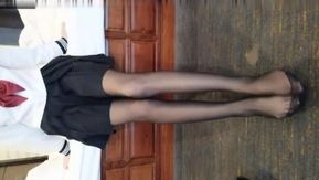 网红美女软萌小仙定制版-JK水手服妹纸的特殊爱好