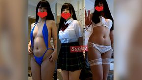 FC2PPV 4588846 Creampie em 3 situações de cosplay para uma ingênua G cup de 18 anos que está aparecendo em AV pela segunda vez em sua vida!