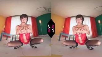 [VR] Dildo with saliva and too naughty hips