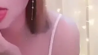 Big breasted girl digs her pussy for you to see in video