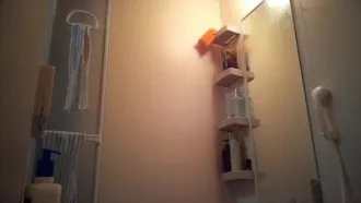 Secretly placed a camera to secretly record his daughter taking a shower