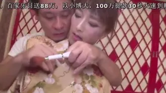 Long time no sex in kimono! Once again with a beautiful married woman