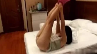 She said she had to do some yoga before having sex and it would feel better later.