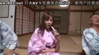 NTR My girlfriend who used to be a slut finally did it on a company trip! ! Village cutting party video Asuka Kirara