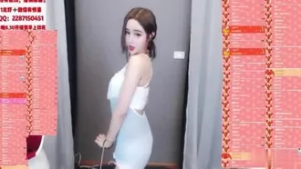 Fuite de la vidéo de danse chaude de Du Shanshan ~ La robe décolletée révèle toujours une légère ligne de carrière (2)