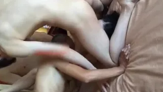 This is how private parties are done! Group fucking... young models and young women enjoy it! Both the mouth and the hole were penetrated: the orgasm never stopped