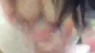 Calda e sexy ragazza tettona dal seno grande~ Il video selfie di mentre viene scopata è trapelato accidentalmente~