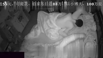 Couple waits until child is asleep to have hot sex