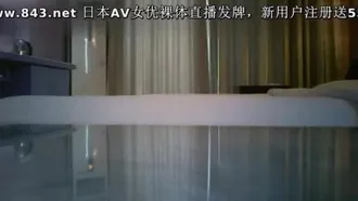 ¡El nuevo trabajo del jefe Wang, una cita en un hotel con 177 modelos con delicados chales blancos y hermosos pechos, fue castigado por llegar tarde debido a un atasco!