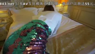 Premium G Brother Platinum Edition video, beautiful leg car model Xiao Ma Su and photographer simulate sex
