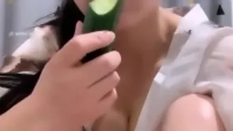 [Chinese anchor leaked] Temperamental OL works part-time during off-duty live broadcast masturbation show~