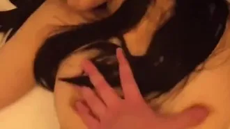 The young lady with the best figure is so fucked by the big dick that she looks so horny