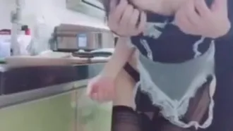 Seducing sister-in-law in the kitchen