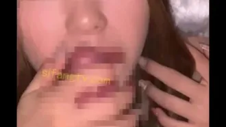 The international version of Tikok, a pure 19-year-old international student from a beauty academy, has a large-scale sex private video leaked