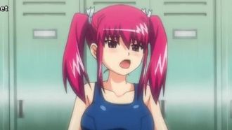 Tsundere, ragazza lasciva rannicchiata 1