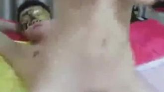[Coño de pareja] Pareja transmitida en vivo desnuda y tocándose seductoramente