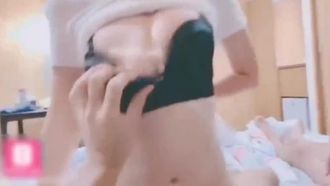 Hotel-Sex-Wettbewerb, Wirbelwind-Masturbation, großer Spritzer
