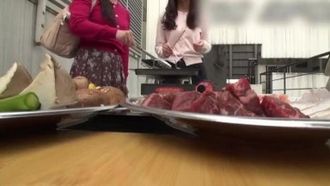 会社の女子会ほろ酔い乱れレズ映像 女同士で撮影したホームビデオ記録