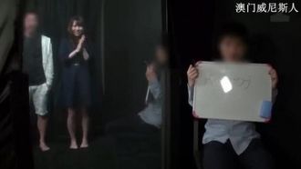 残酷ミラーゲームに負けるとエロ罰ゲーム 彼氏の地元先輩DQNと2人っきり！でもマジックミラーの向うに彼氏！後輩の彼女と先輩DQNにSEX指令！！