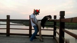 Hochzeitsreise für Frischvermählte ~ Massageräume, Aussichtspunkte und Schwimmbäder sind unsere sexuelle Arena ~
