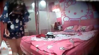 [호텔 솔직사진] 셀카 찍는 걸 좋아해요~ 어디에 있어도 젊은 커플의 섹스 전 셀카~