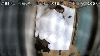 [酒店偷拍] 上帝视角偷拍两小无猜~没什么性经验~随便玩玩就射了~