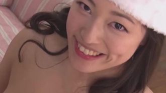 GP erótico mientras bebe ~ Santa borracho que está emocionado de recibir un creampie ~ Chiaki Hidaka