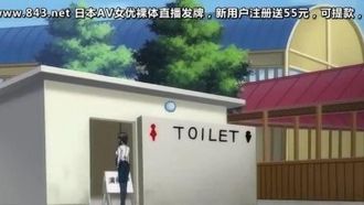 爆乳BOMB ＃3 女教师 若槻理沙 男子トイレは危険がいっぱい