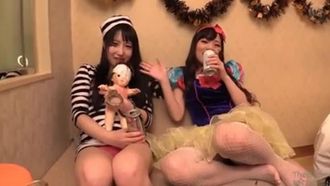 萬聖節角色扮演性愛派對～乾了很多可愛的素人娘大豐收