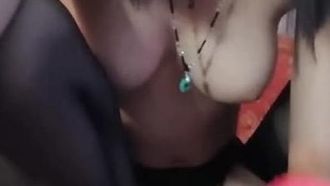 Little Cute Platform (ehemals Kawaii), eine gut aussehende Beauty-Moderatorin, Blueberry Sauce, zahlt 1030 für eine Sexshow und bietet eine sexy Oralsex-Sexshow, die sehr verlockend ist
