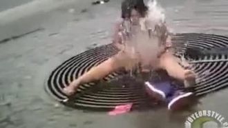 It turns out it’s cooler to wash it this way.