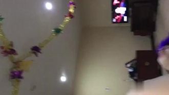 큰 거시기, 작은 고기, 연결, 섹시한 스타킹, 하이힐, 역할극