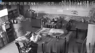 偷拍老板和老板娘餐台开搞