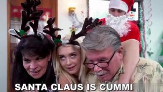 [Selección de Navidad] Mamá y papá vieron mis videos juntos ~ ¿Tuve relaciones sexuales con Santa Claus pero él estaba justo detrás de mí ~?